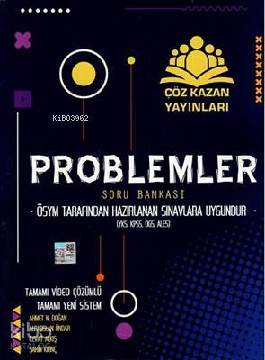  Çöz Kazan Yayınları TYT AYT Problemler Soru Bankası Çöz Kazan | Alparslan Ündar | Çöz Kazan Yayınları (Hazırlık) | 9786057546487 | 