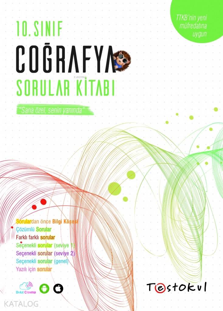 Test Okul Yayınları 10. Sınıf Coğrafya Sorular Kitabı Test Okul 