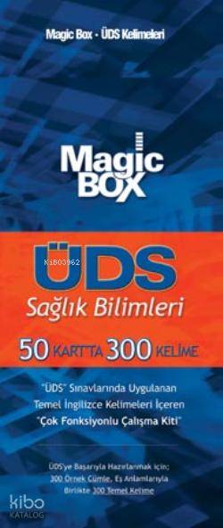 Magic Box ÜDS Sağlık Bilimleri; 50 Kartta 300 Kelime
