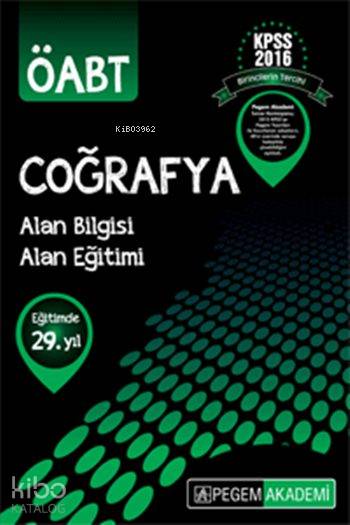 KPSS ÖABT Coğrafya Konu Anlatımlı 2016