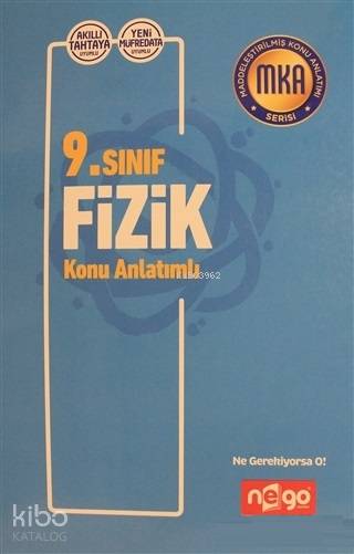 Nego Yayınları 9. Sınıf Fizik Konu Anlatımlı Nego 
