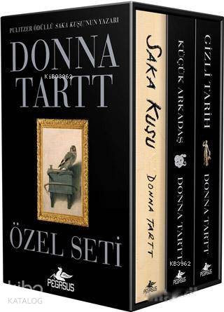  Donna Tartt Özel Seti Kutulu (3 Kitap Takım) | Donna Tartt | Merve Sevtap Ilgın | Pegasus Yayıncılık | 9786052995549 | 
