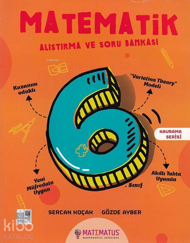 Matematus Yayınları 6. Sınıf Matematik Alıştırma ve Soru Bankası Matematus