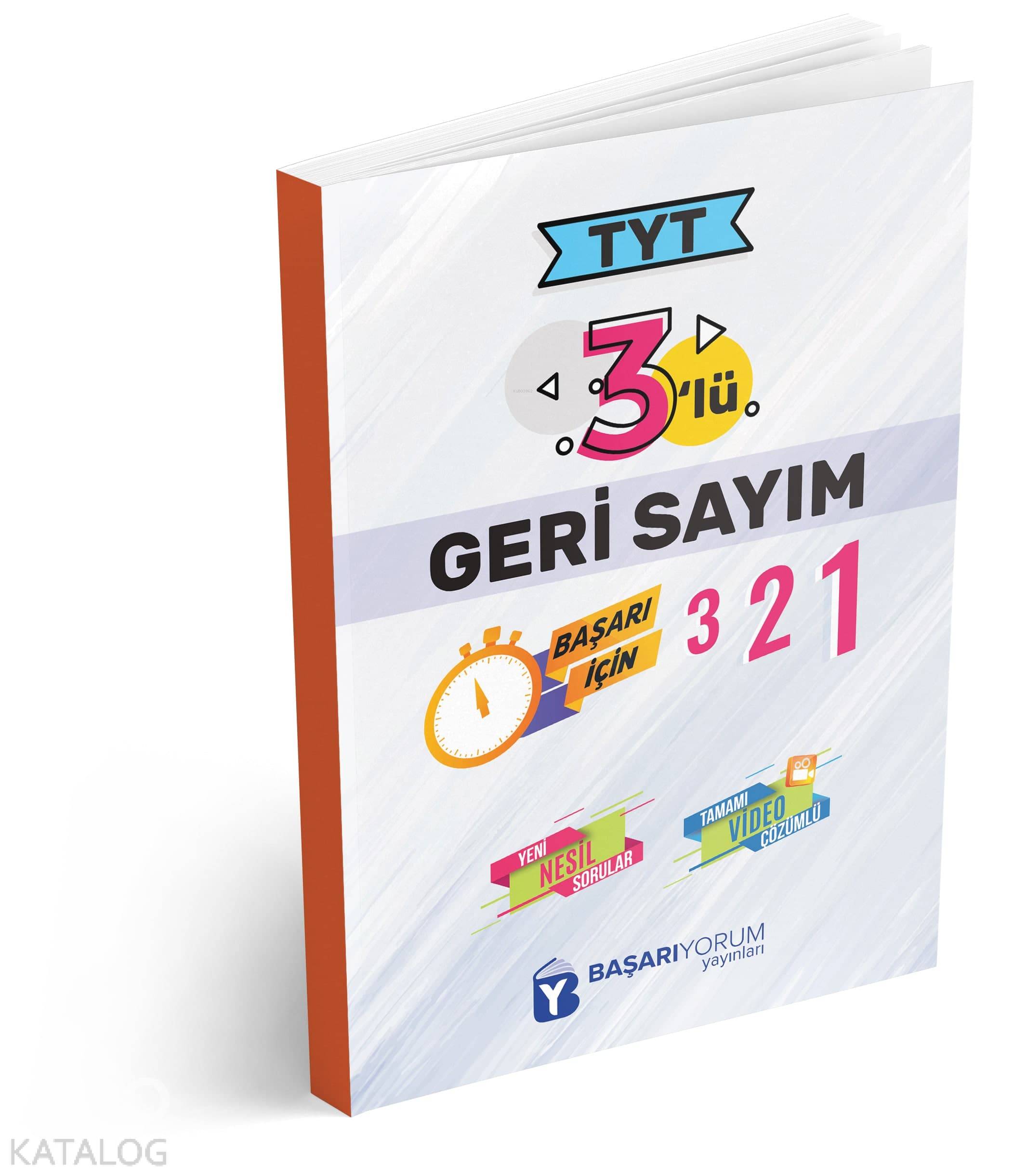 Başarıyorum Yayınları Tyt 3 Lü Geri Sayım Denemesi Başarıyorum