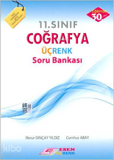  Esen Üçrenk Yayınları 11 Sınıf Coğrafya Soru Bankası Esen Üçrenk | Esen Üçrenk Yayınları 11 Sınıf Coğrafya Soru Bankası Esen Üçrenk | İ Dinçay YıldızCumhur Abay | Esen Üçrenk Yayınları (Hazırlık) | 9786055559700 