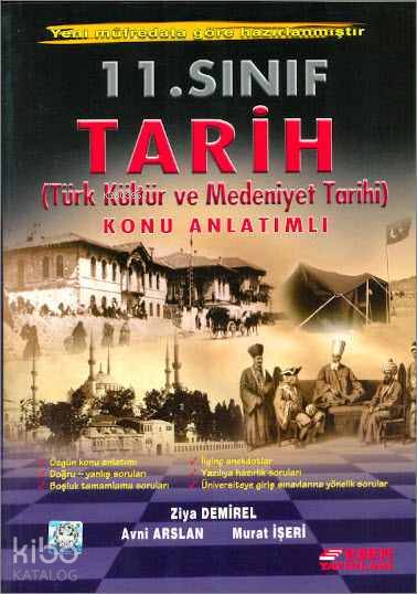 11. Sınıf Tarih Türk Kültür ve Medeniyet Tarihi Konu Anlatımlı