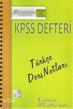KPSS Türkçe Ders Notları