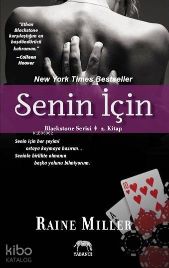 Senin İçin | Tuba Özkat | Raine Miller | Kübra Tekeli | Tuğçe Nida Sevin | Berke Kılıç | Yabancı Yayınları | 9786055016272 | 