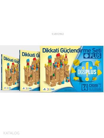 Dikkati Güçlendirme Seti Plus 7 Yaş (3 Kitap)