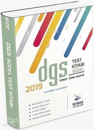 2019 DGS Sözel Test Kitabı