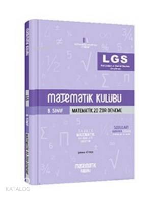 Matematik Kulübü LGS Matematik 20 Zor Deneme