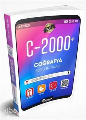 2020 KPSS Genel Kültür C-2000 Plus Coğrafya Soru Bankası