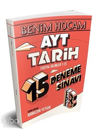 Benim Hocam Yayınları AYT Tarih 15 Deneme Sınavı Benim Hocam 