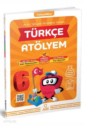 Arı Yayınları 6. Sınıf TürkçeMino Akıllı Türkçe Atölyem Arı 