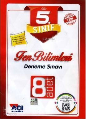 Açı Yayınları 5.Sınıf Fen Bilimleri 8 li Deneme Sınavı