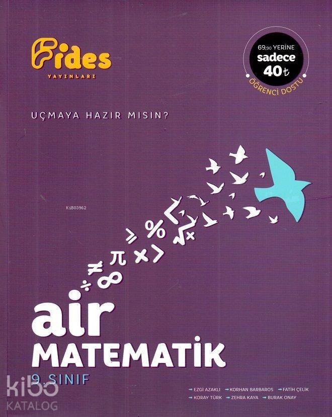 Fides Yayınları 9. Sınıf Air Matematik Fasikül Set Fides 