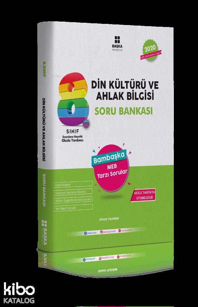 Başka Yayınları 8. Sınıf LGS Din Kültürü ve Ahlak Bilgisi Bambaşka Soru Bankası Başka