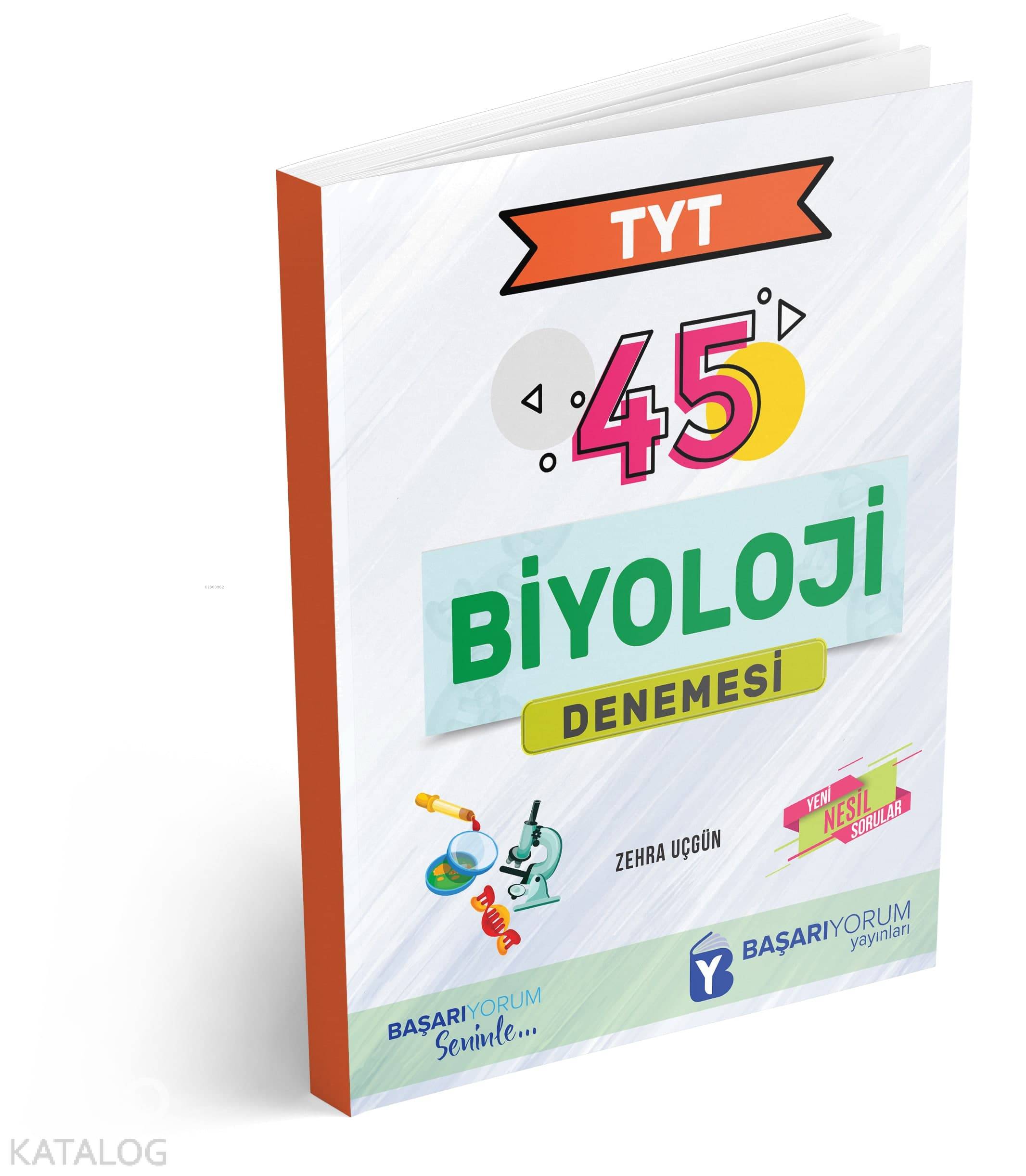 Başarıyorum -Tyt Biyoloji 45 Denemesi Başarıyorum