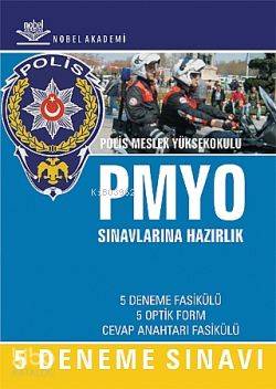  PMYO Polis Meslek Yüksekokulu Sınavlarına Hazırlık (5 Deneme Sınavı) | Kolektif | Nobel Akademik Yayıncılık | 9786055547080 | 