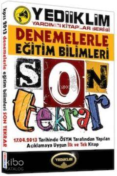 KPSS Denemelerle Eğitim Bilimleri Son Tekrar