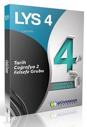 LYS 4 Tarih - Coğrafya 2 - Felsefe Grubu 4 Fasikül Deneme