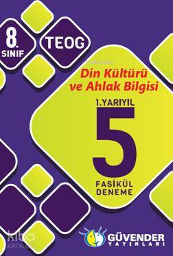 8.Sınıf Din Kültürü Ve Ahlak Bilgisi; 1.Yarıyıl 5 Fasikül Deneme