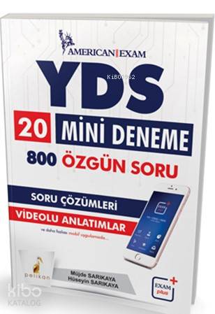 YDS 20 Mini Deneme 800 Özgün Soru
