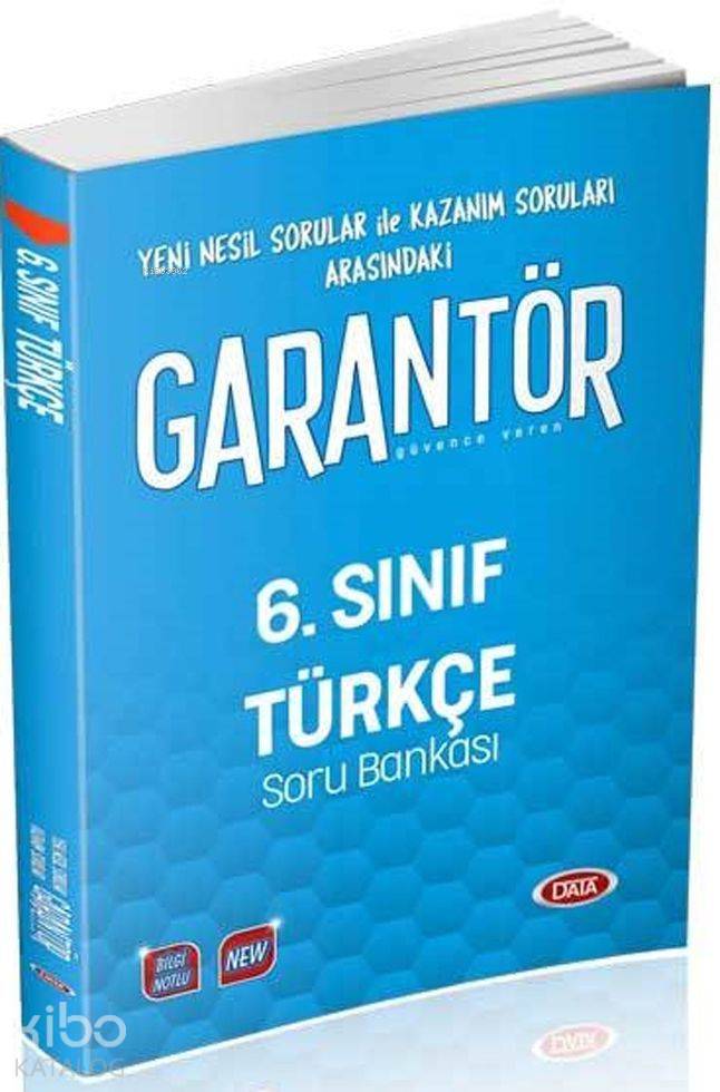 Data Yayınları 6. Sınıf Türkçe Garantör Soru Bankası Data 