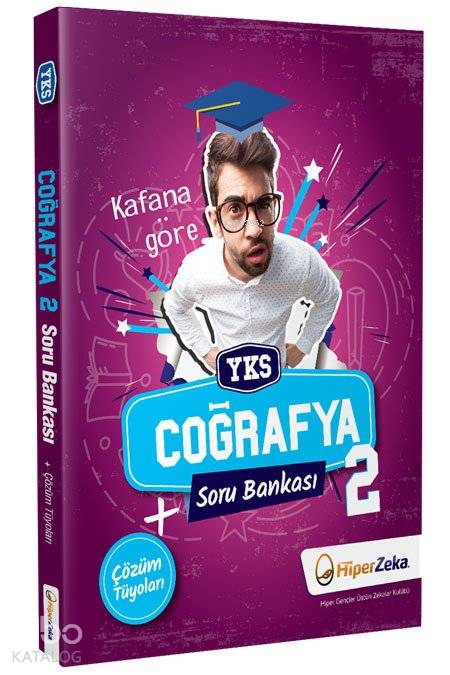 Hiper Zeka Yayınları YKS Kafana Göre AYT Coğrafya 2 Soru Bankası Hiper Zeka 