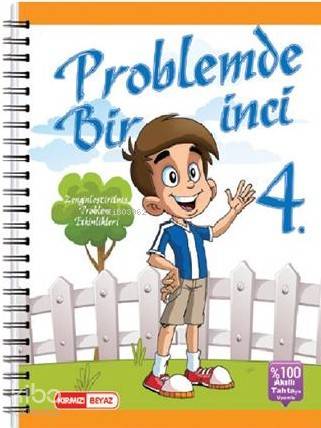 Kırmızı Beyaz Yayınları 4. Sınıf Problemde Bir İnci Kırmızı Beyaz 