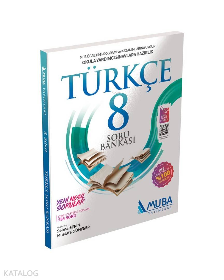 Muba Yayınları 8. Sınıf Türkçe Soru Bankası Muba 