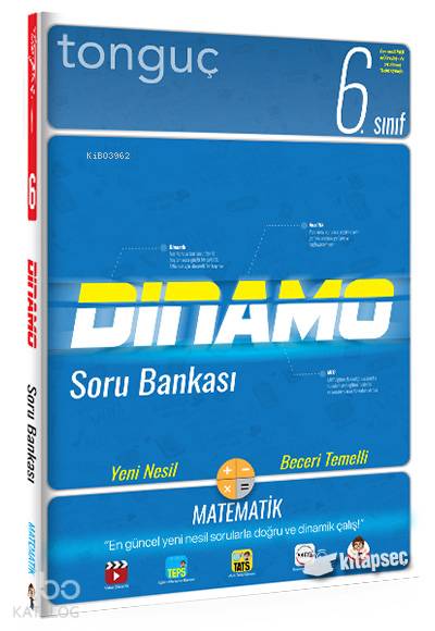Tonguç 6. Sınıf Dinamo Matematik Soru Bankası