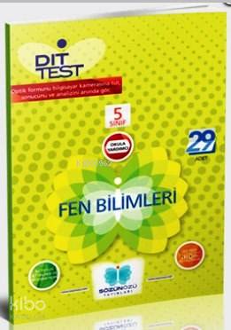 5.Sınıf Fen Bilimleri Dıt Test (29 Adet)