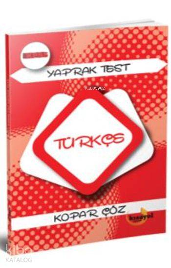 2016 Kpss Gygk Türkçe Kopar Çöz Yaprak Test; 66 Test