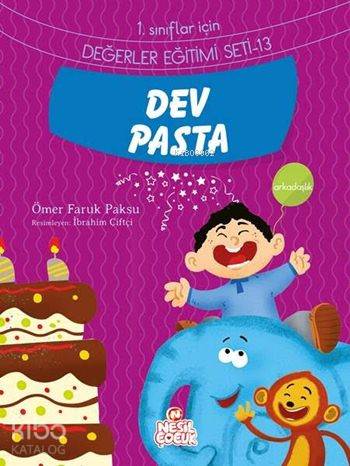  Dev Pasta Arkadaşlık 1 Sınıflar İçin Değerler Eğitimi Seti 13 | Ömer Faruk Paksu | Ömer Faruk Paksu | İbrahim Çiftçi | Emine Sayın | Emine Sayın | Nuray Aşçı | Berrin Göncü Işıkoğlu | Nesil Yayınları | 9786051629568 | 