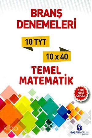 Başarıyorum Yayınları Tyt Temel Matematik 10 Lu Denemeleri Başarıyorum