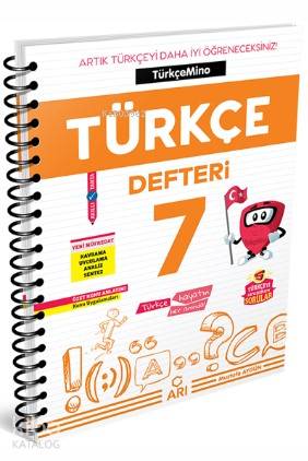 7 Sınıf Türkçemino Türkçe Defteri