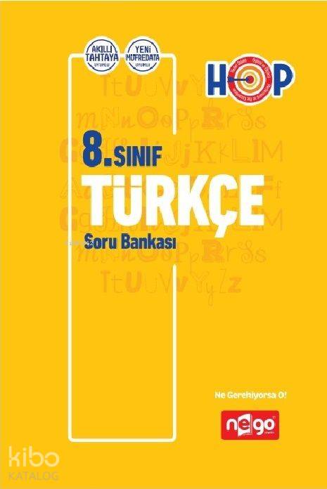Nego Yayınları 8. Sınıf LGS Türkçe Soru Bankası Nego 