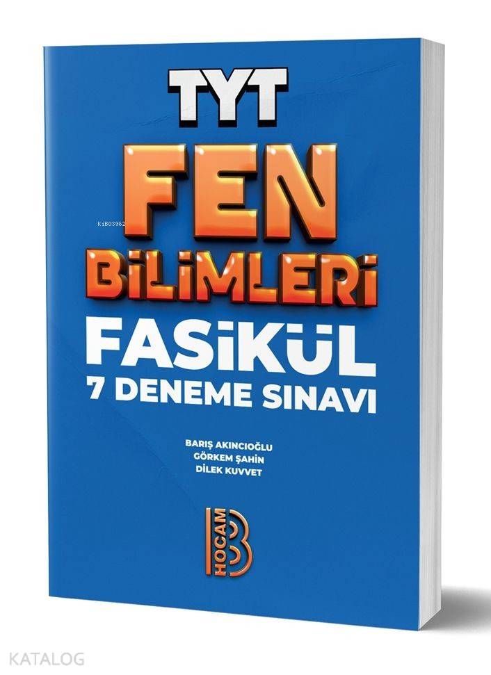 Benim Hocam Yayınları TYT Fen Bilimleri 7 Deneme Sınavı Benim Hocam 