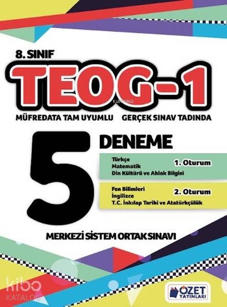 8. Sınıf TEOG 1 - 5 Deneme