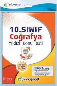 10. Sınıf Coğrafya Yıldızlı Konu Testi