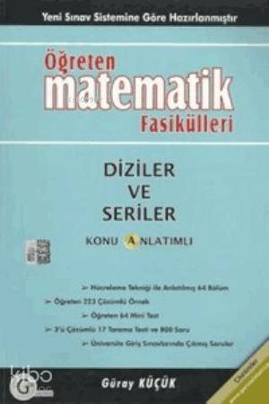  Gür Yayınları Öğreten Matematik Fasikülleri Diziler Konu Anlatımlı Gür | Güray Küçük | Gür Yayınları | 9786054546039 | 