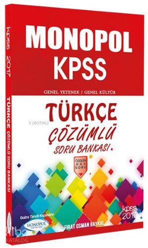 2017 Kpss Genel Yetenek Genel Kültür Türkçe Soru Bankası