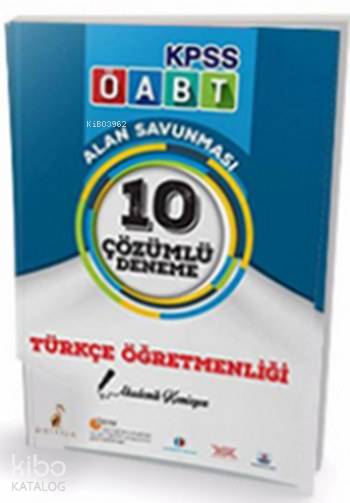 2017 ÖABT Türkçe Öğretmenliği 10 Çözümlü Deneme