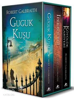  Cormoran Strıke Kutulu Özel Set (3 kitap) | Robert Galbraith | Pegasus Yayıncılık | 9786052994467 | 