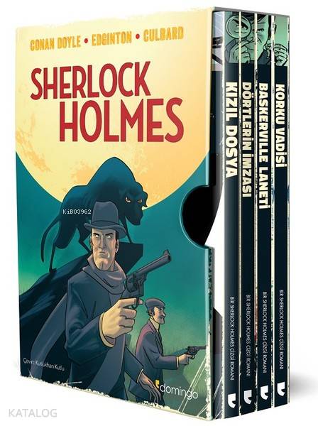  Sherlock Holmes Özel Kutulu Set4 Kitap Takım | Sherlock Holmes Özel Kutulu Set4 Kitap Takım | Arthur Conan Doyle | Kutlukhan Kutlu | Domingo Yayınevi | 2786081980508 