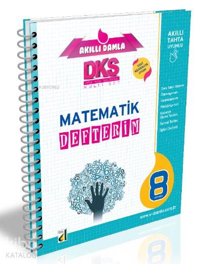  DKS 4B Matematik Defterim 8 Sınıf | Abdullah Coşkun | Damla Yayınevi | 9786051746289 | 