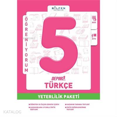 Bilfen 5.Sınıf Türkçe Depar Yeterlilik Paketi