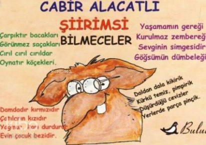  Şiirimsi Bilmeceler Mizah Dizisi | Cabir Alacatlı | Bulut Yayınları | 9789752863361 | 