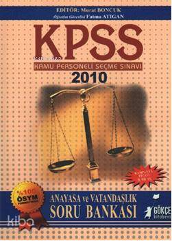 KPSS Anayasa ve Vatandaşlık; Soru Bankası
